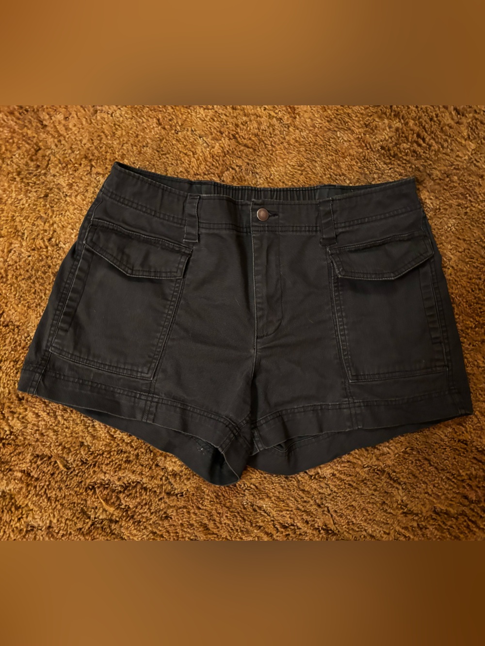 Old Navy Black Cargo Pocket Shorts